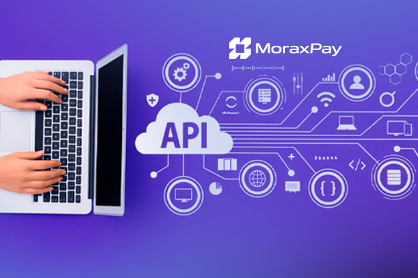 Visual técnico com blocos de integração e endpoints